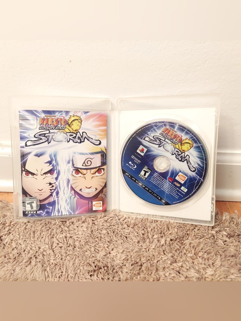 Naruto Ultimate Ninja Storm PlayStation 3 Naruto Ultimate Ninja Storm 1 complete